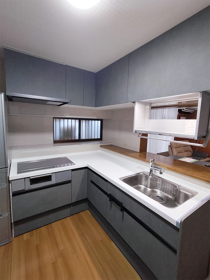 四條畷市 I様邸-キッチンリフォーム施工後02