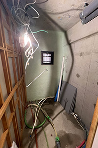 四條畷市 A様邸-バスルームリフォーム施工中01