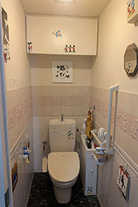 守口市 T様邸-トイレリフォーム, 内装リフォーム施工前03