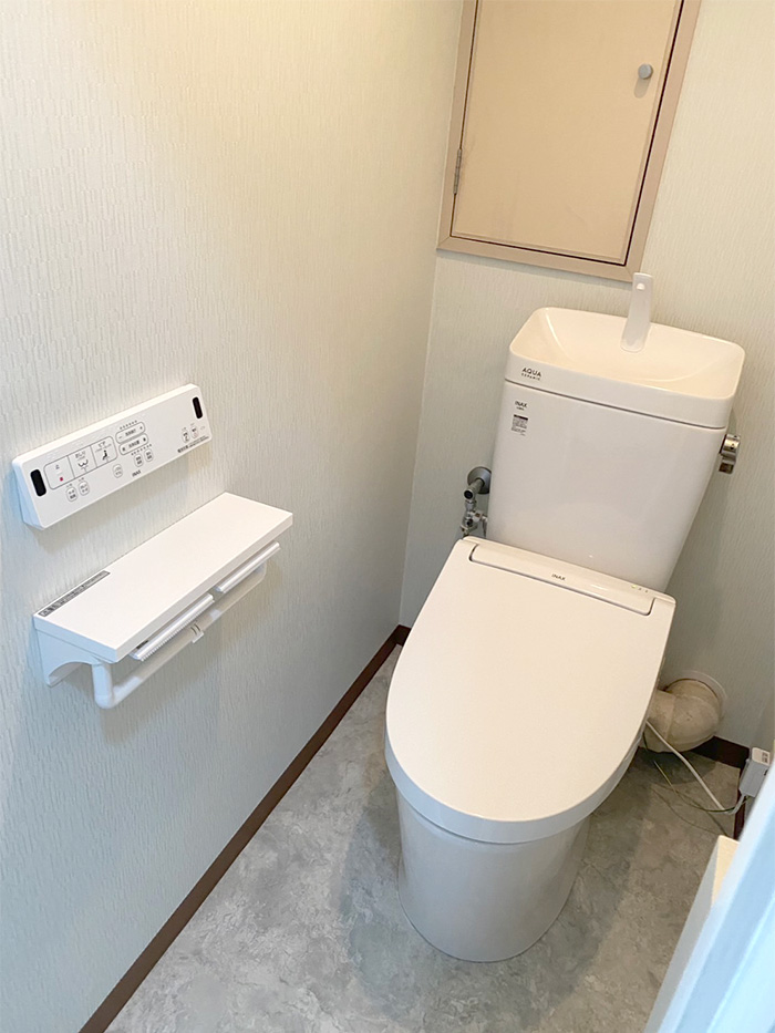 明石市 F様邸-トイレリフォーム施工後01