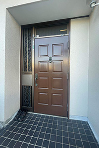 可児市 K様邸-玄関ドアリフォーム施工前01