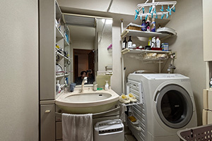 刈谷市 K様邸-洗面リフォーム施工前01