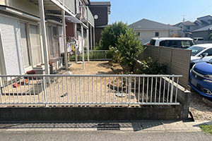 岡崎市 M様邸-エクステリアリフォーム施工前01