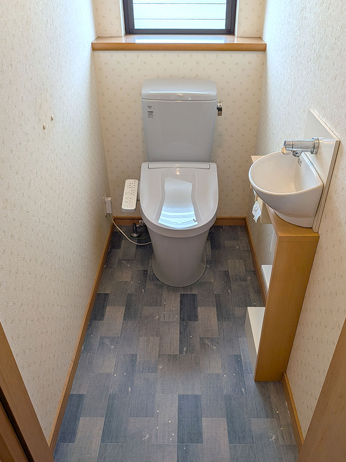 安城市 K様邸-トイレリフォーム施工後01