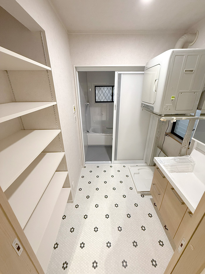 春日井市 M様邸-バスルームリフォーム, 洗面リフォーム施工後06