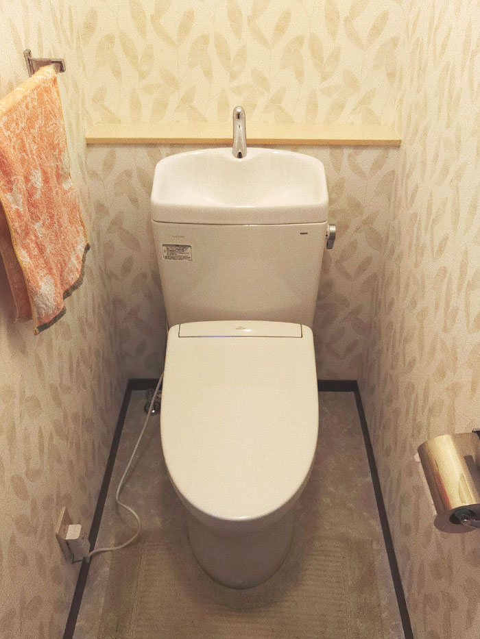 春日井市 O様邸-トイレリフォーム施工後01