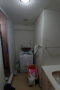 川口市 Y様邸-洗面リフォーム施工前01