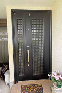 川崎市宮前区 Y様邸-玄関ドアリフォーム施工前01