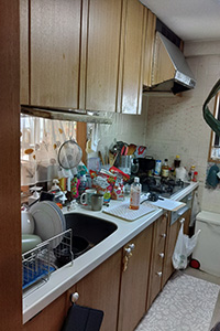 川崎市中原区 N様邸-キッチンリフォーム施工前01