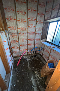 川崎市宮前区 A様邸-バスルームリフォーム施工中03