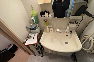 川崎市宮前区 I様邸-洗面リフォーム施工前01