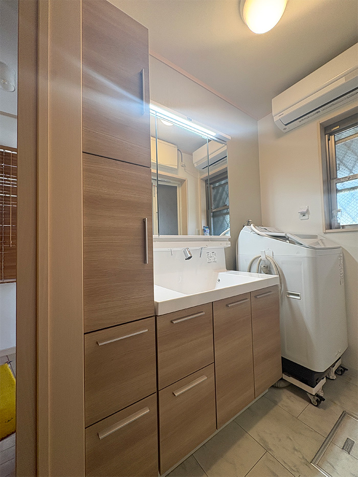 川崎市宮前区 I様邸-洗面リフォーム施工後02