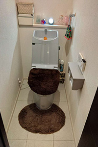 川崎市宮前区 U様邸-トイレリフォーム, 内装リフォーム施工前01
