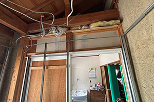 神戸市西区 S様邸-バスルームリフォーム施工中03