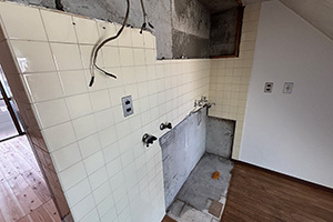 明石市 H様邸-キッチンリフォーム施工前02