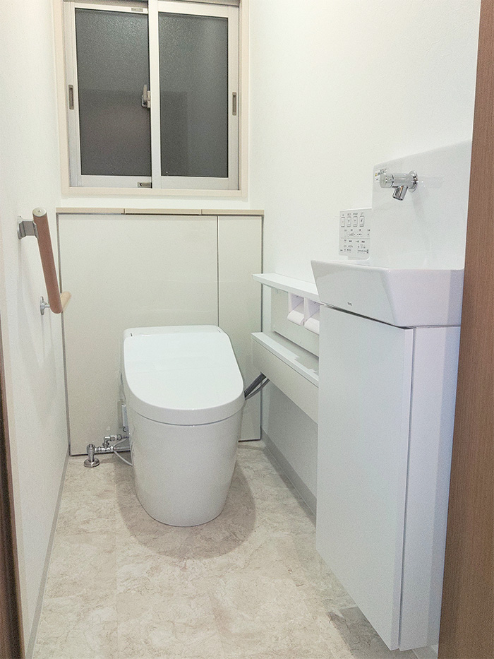 神戸市垂水区 K様邸-トイレリフォーム施工後01