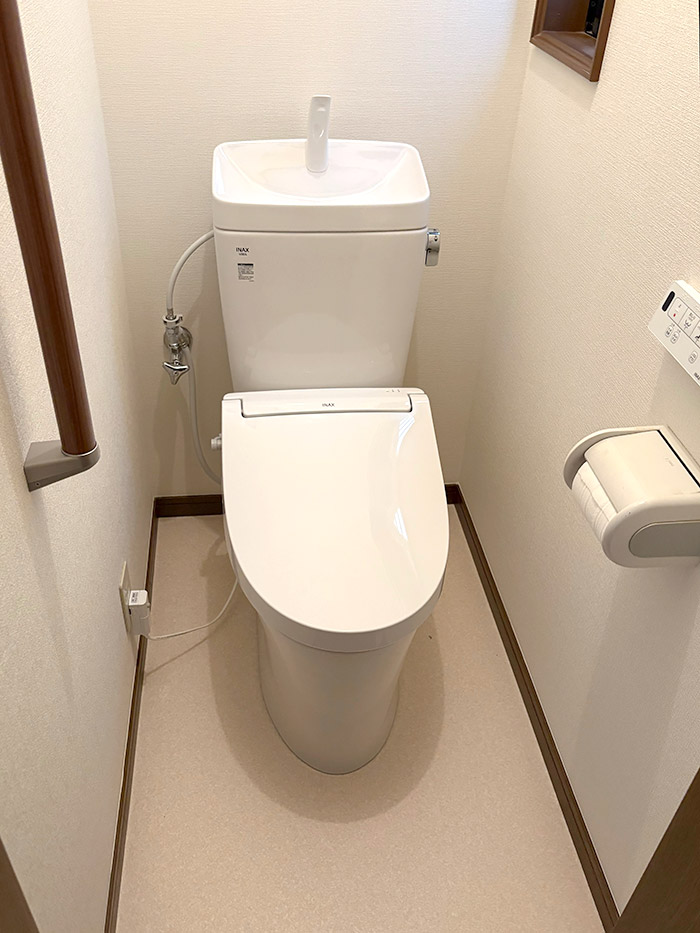 神戸市垂水区 A様邸-トイレリフォーム施工後01