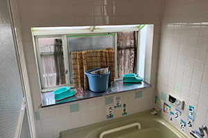 北九州市小倉南区 H様邸-バスルームリフォーム施工前01