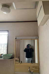 北九州市小倉南区 Y様邸-洗面リフォーム施工前01