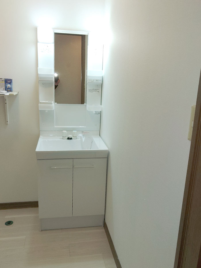北九州市小倉南区 Y様邸-洗面リフォーム施工後01