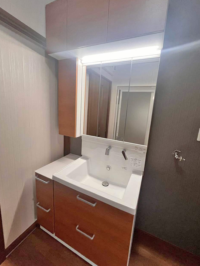 北九州市小倉北区 H様邸-洗面リフォーム施工後01