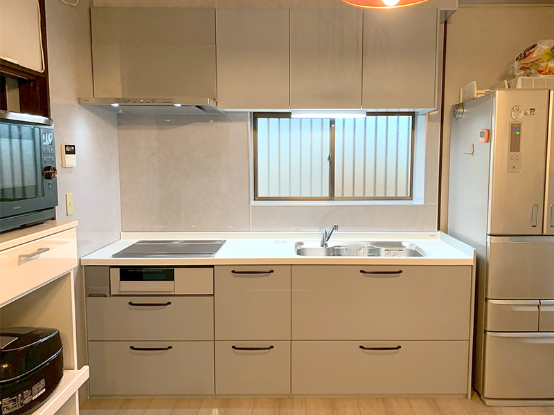 北九州市小倉南区 K様邸-キッチンリフォーム施工後01