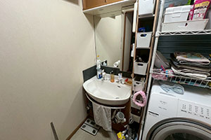 北九州市門司区 N様邸-洗面リフォーム施工前02
