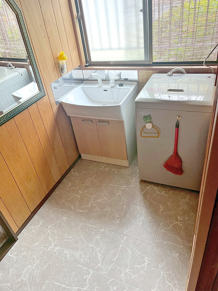 北九州市小倉南区 T様邸-洗面リフォーム施工後01