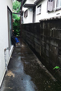 福岡市南区 N様邸-エクステリアリフォーム施工前02