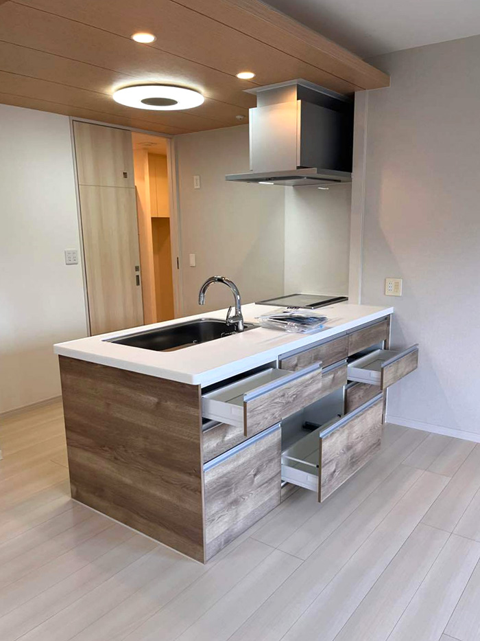 北九州市小倉南区 T様邸-キッチンリフォーム施工後02