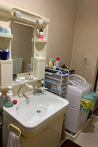 京都郡苅田町 M様邸-洗面リフォーム施工前01