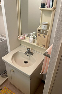 北九州市戸畑区 Y様邸-洗面リフォーム施工前01