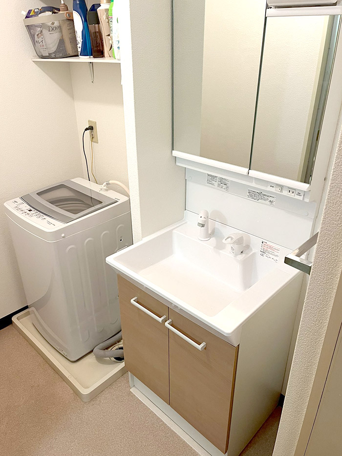 北九州市戸畑区 Y様邸-洗面リフォーム施工後01