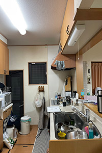 北九州市小倉南区 M様邸-キッチンリフォーム施工前01