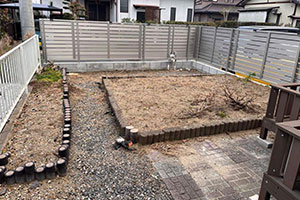 遠賀郡遠賀町 I様邸-エクステリアリフォーム施工前01