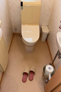 京都郡みやこ町 S様邸-トイレリフォーム施工前01
