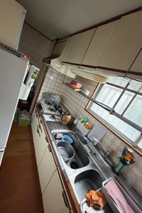 北九州市小倉北区 Y様邸-キッチンリフォーム施工前01