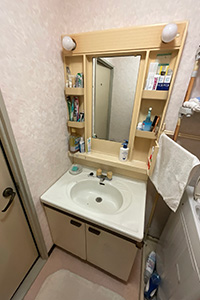 岩倉市 I様邸-洗面リフォーム施工前02