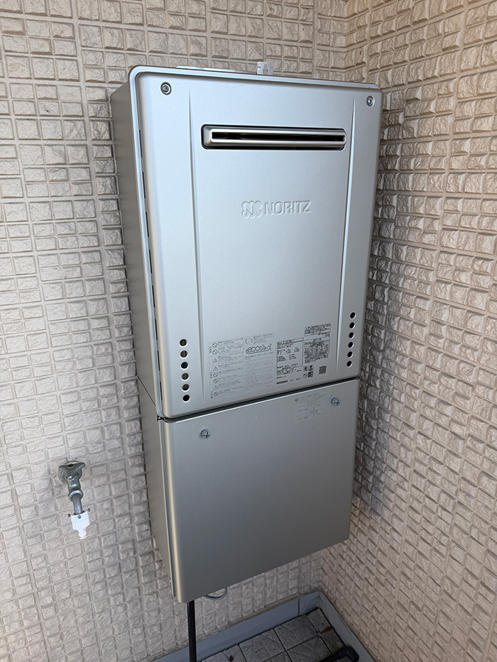 犬山市 T様邸-給湯器・エコキュート交換施工後02