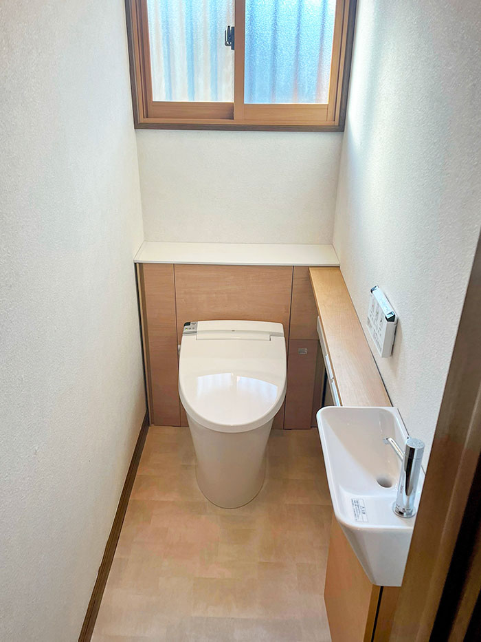 本宮市 W様邸-トイレリフォーム施工後01