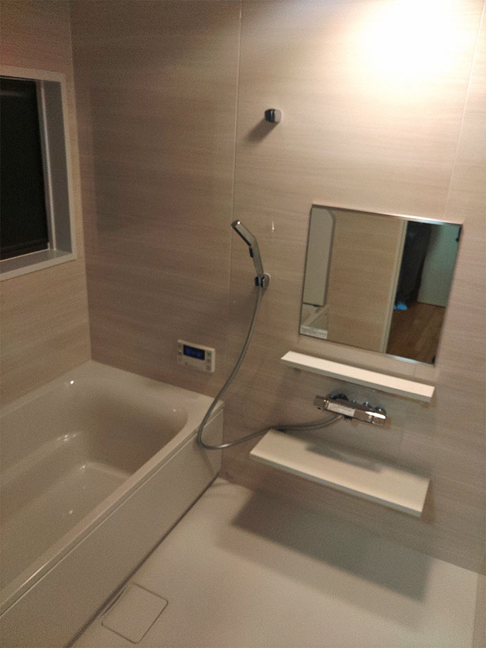 郡山市 Y様邸-バスルームリフォーム施工後01