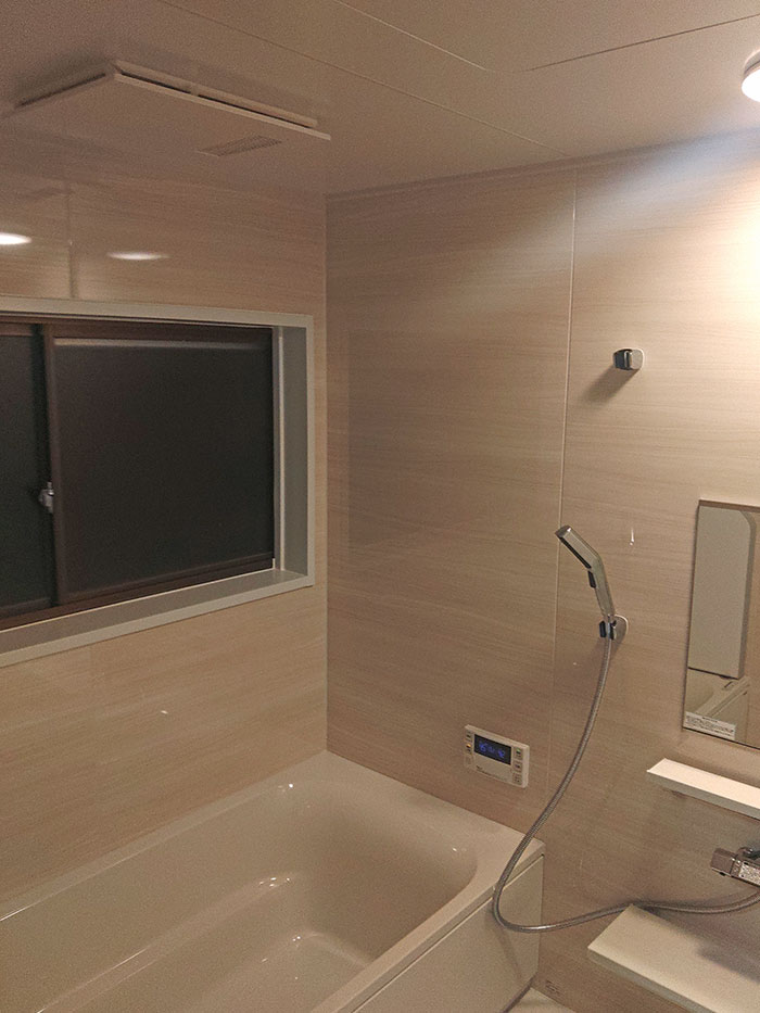 郡山市 Y様邸-バスルームリフォーム施工後02