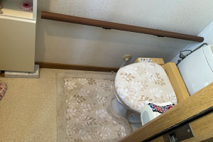 郡山市 O様邸-トイレリフォーム施工前01