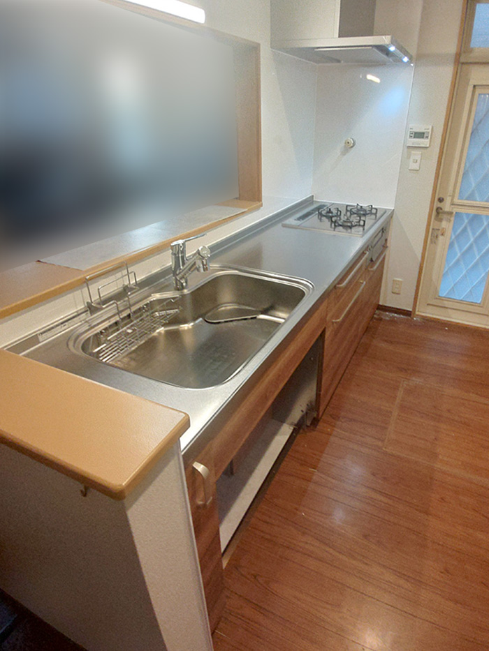 郡山市 H様邸-キッチンリフォーム施工後02