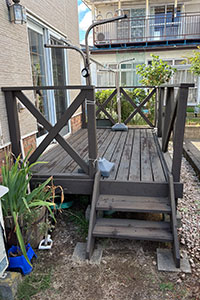 郡山市 M様邸-エクステリアリフォーム施工前01