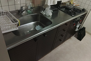 郡山市 Y様邸-キッチンリフォーム施工前01