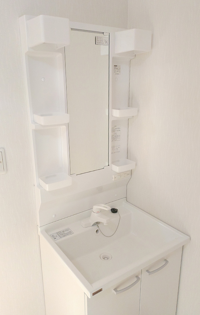 郡山市 S様邸-洗面リフォーム施工後01