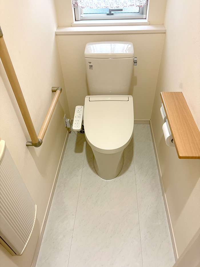 郡山市 I様邸-トイレリフォーム施工後01