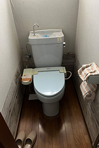 郡山市 H様邸-トイレリフォーム施工前01