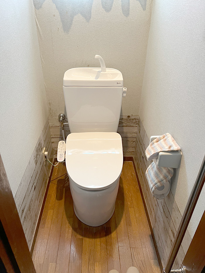 郡山市 H様邸-トイレリフォーム施工後01